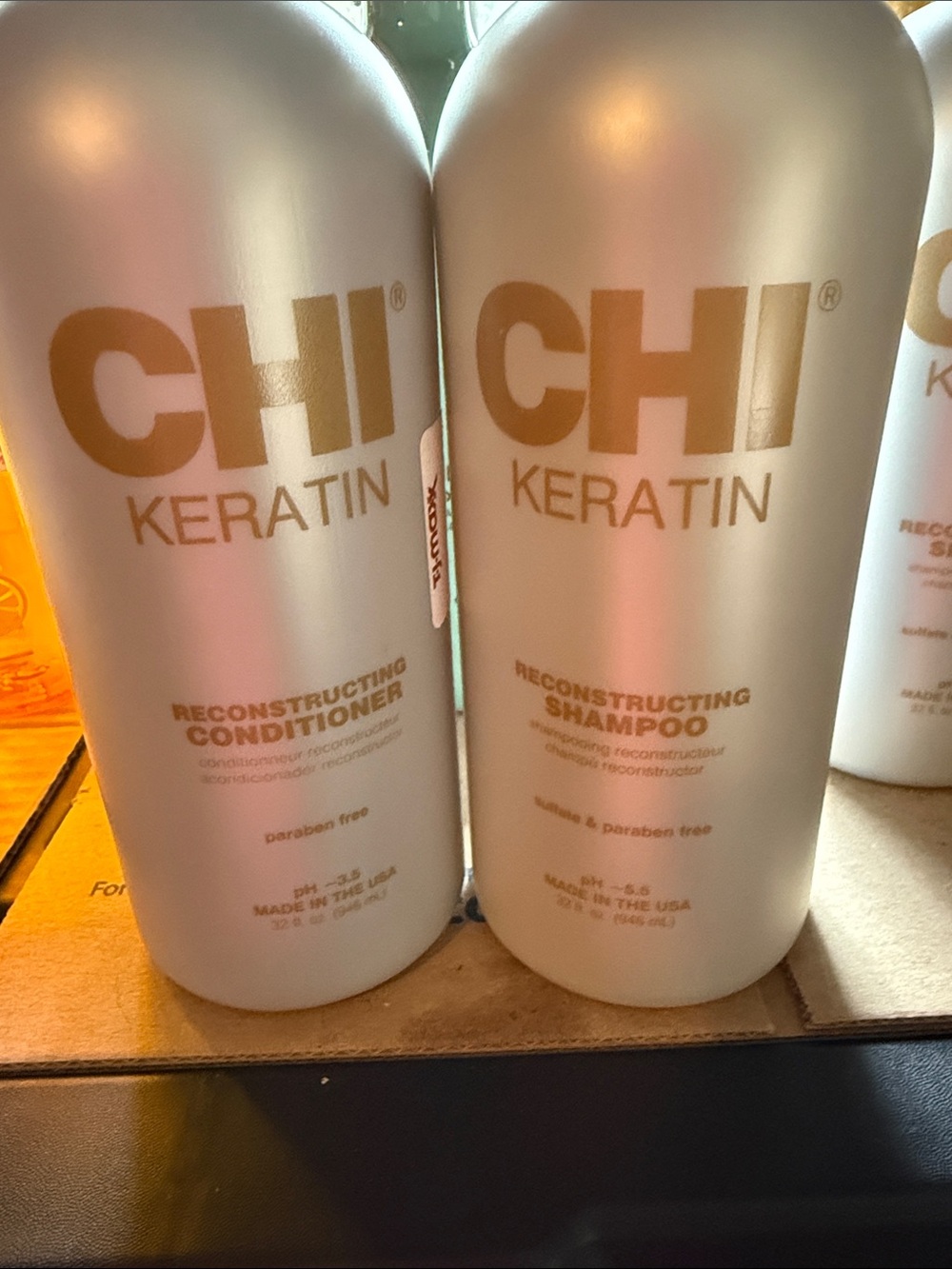 CHI Keratin Reconstructing Shampoo - Silver